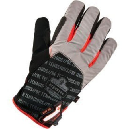 ERGODYNE Ergodyne® ProFlex® 814CR6 Thermal Cut Resistance Gloves, Black/Gray, XL, 17215 17215